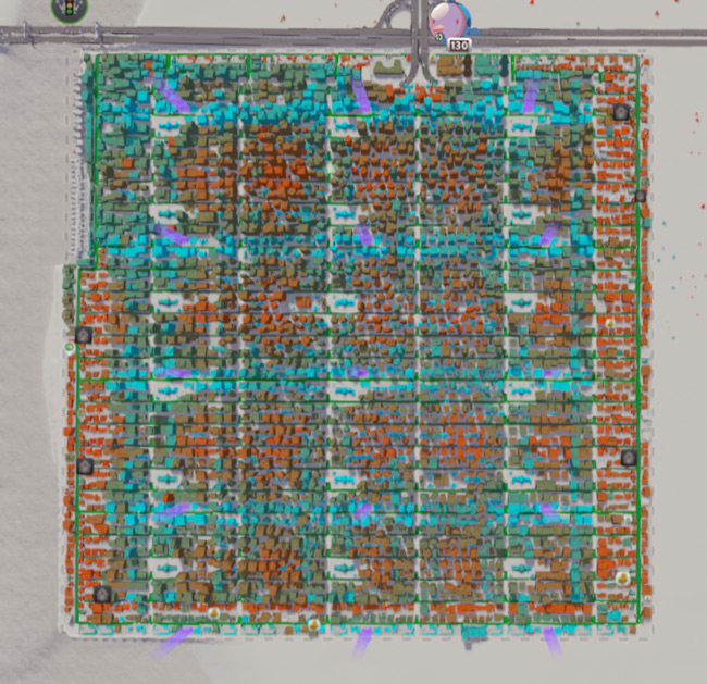 cities skylines cannmont most efficient road layout