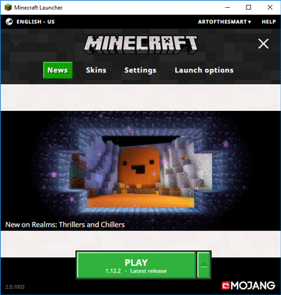 Minecraft launcher